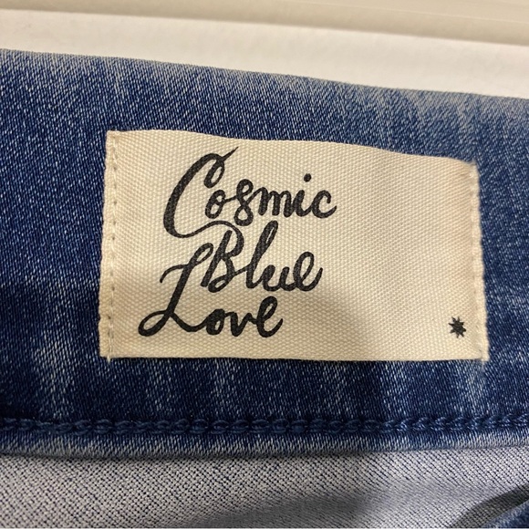 NWT Cosmic Blue Love Indigo Jeggings: Size 14 - Picture 3 of 9